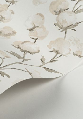 Echantillon Papier Peint Cotton Flower Casadeco