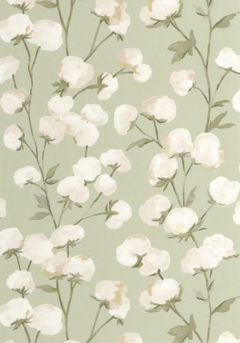 Echantillon Papier Peint Cotton Flower Casadeco