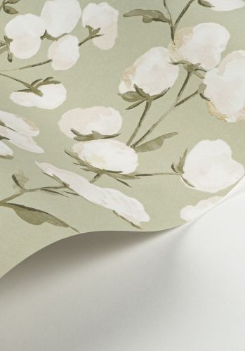 Echantillon Papier Peint Cotton Flower Casadeco