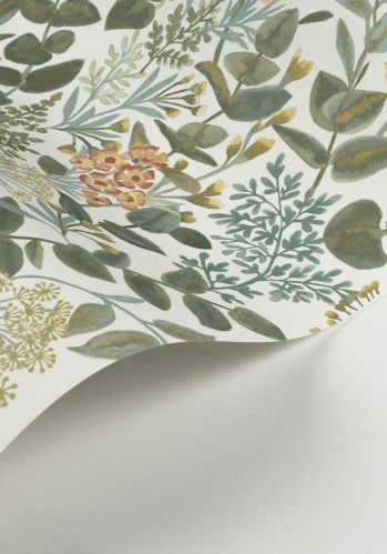 Echantillon Papier Peint Garden Flowers Casadeco