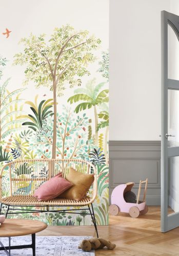 Echantillon Papier Peint Funky Tropic Casadeco