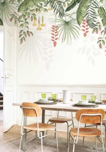 Echantillon Papier Peint Bird Of Paradise Casadeco