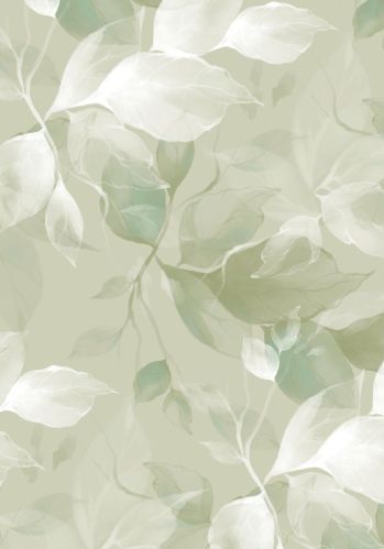 Panoramique Souffle Vegetal Vinyle 200x250 Casadeco