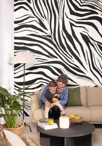 Echantillon Papier Peint Zebra Caselio