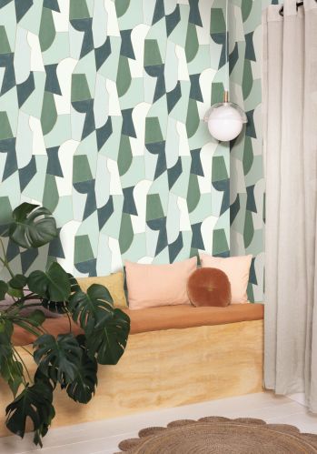 Echantillon Papier Peint Etoffe Caselio