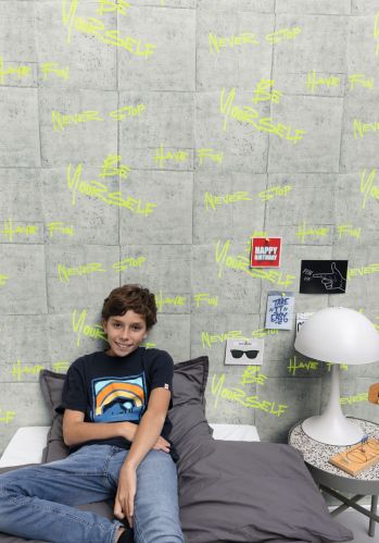 Echantillon Papier Peint Chill Time Caselio