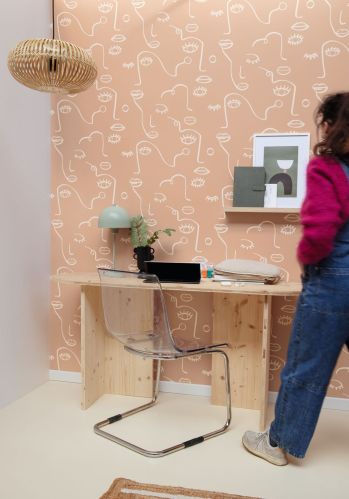 Echantillon Papier Peint Just Smile Caselio