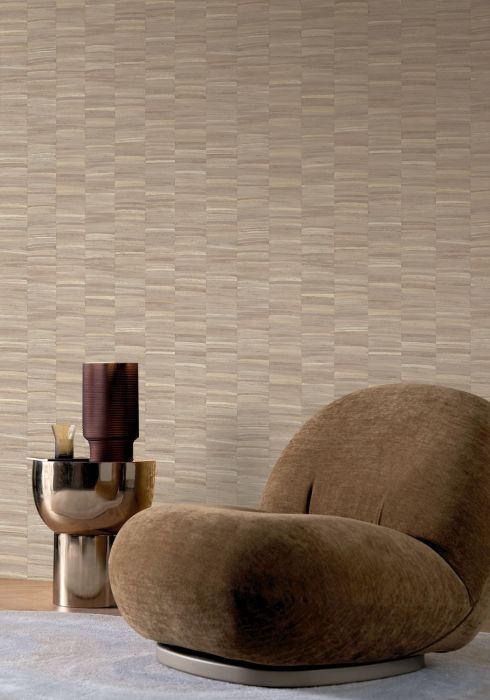 Papier peint Stylosa Casamance sable - We-Wall