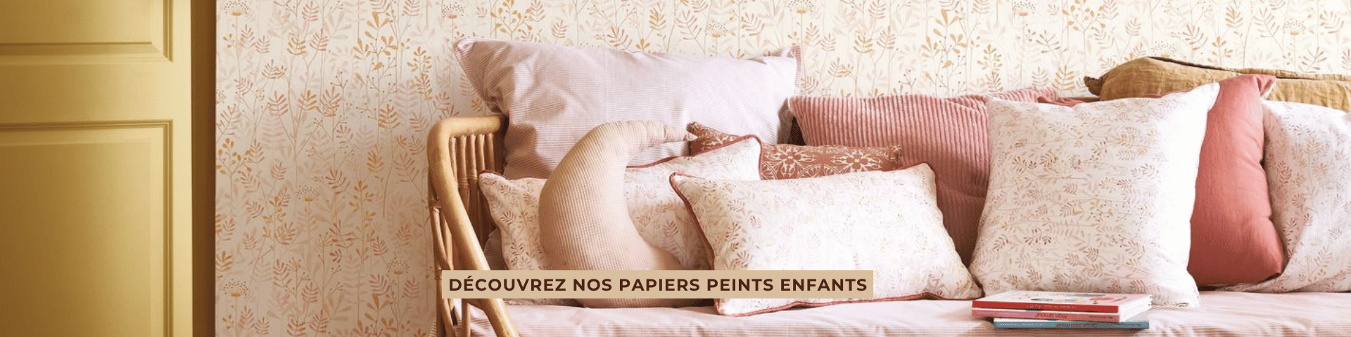 Bannière We Wall papier peint rayures