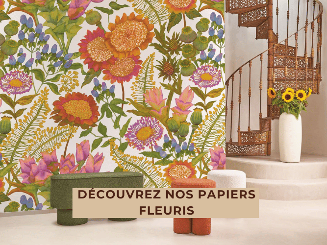 Bannière We Wall papier peint rayures