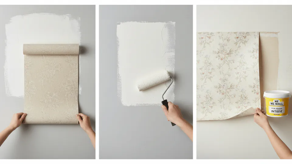 Est-il difficile de poser du papier peint?