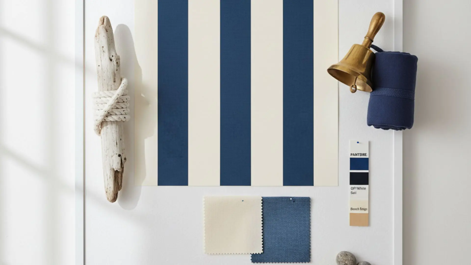 Moodboard matières chambre 2026 - Tons nude, vert sauge et lin