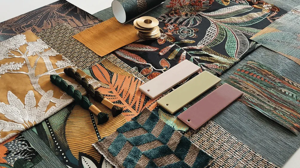 Moodboard Vert Salon