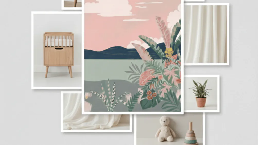 Moodboard Panoramique Bébé