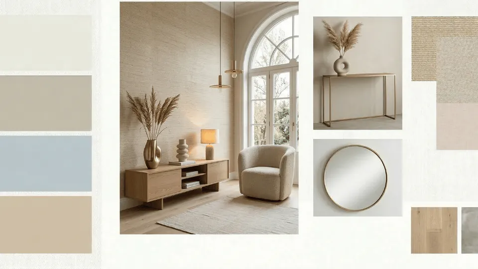 Moodboard Petit Salon Perspective