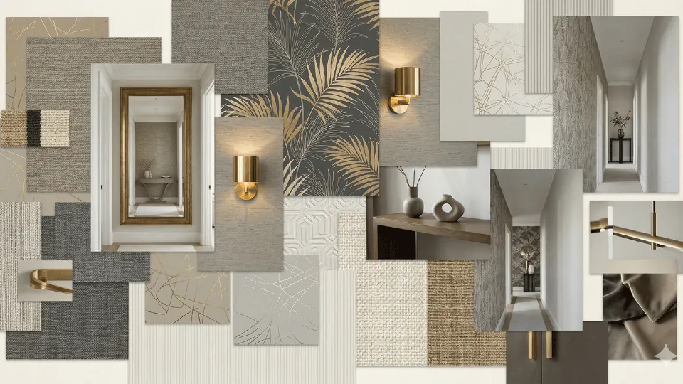 Moodboard Couloir Moderne