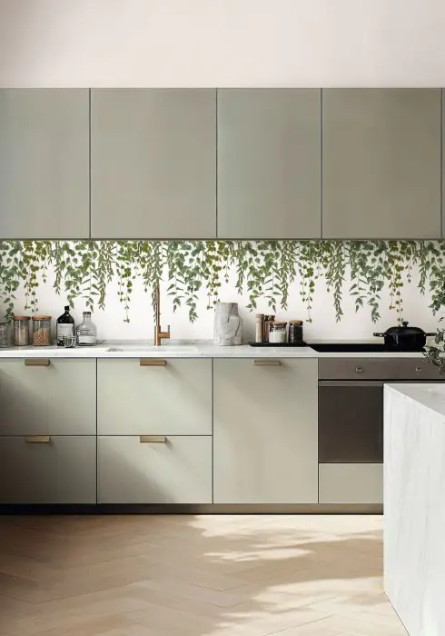 Frise murale panoramique basse Végétale ou Bord de mer