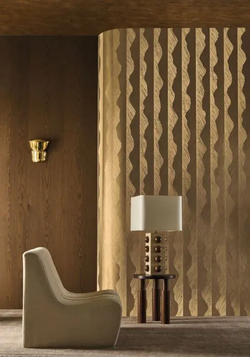 Relief et lumière salon