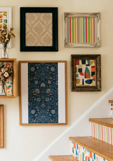 DIY recycler papier peint meuble emballage cadeau abat-jour
