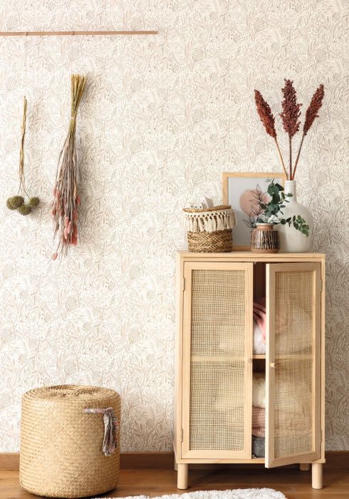 Papier peint Jade Caselio beige - We-Wall