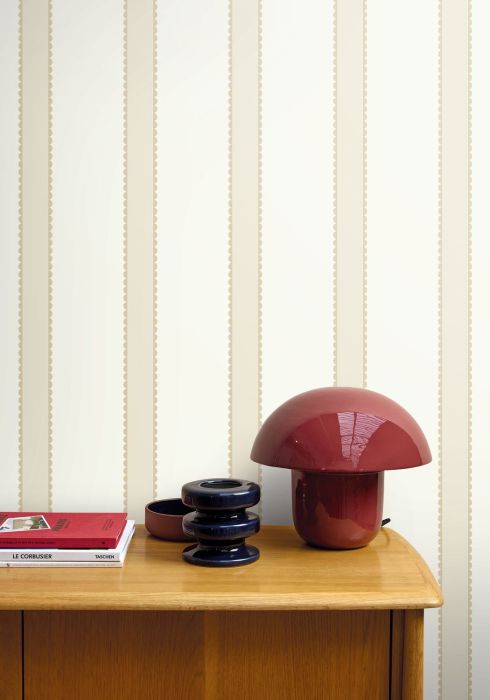 Papier peint Happy Feston Caselio beige - We-Wall
