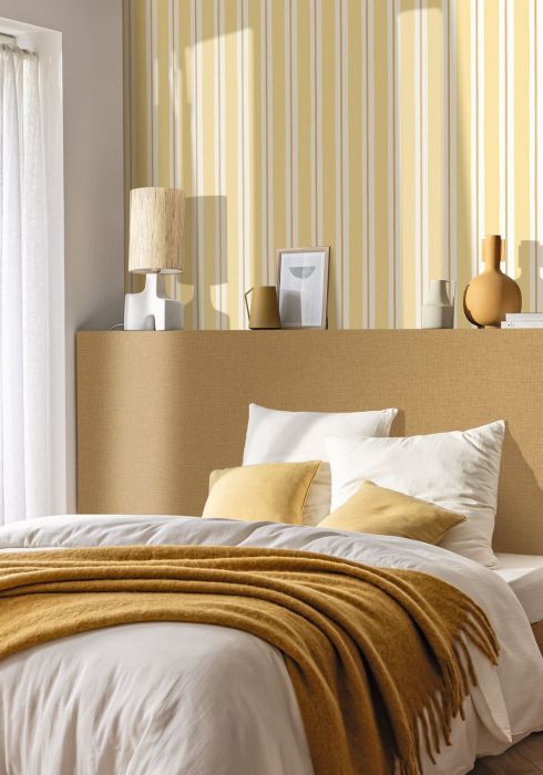 Papier peint Painted Line Caselio jaune - We-Wall
